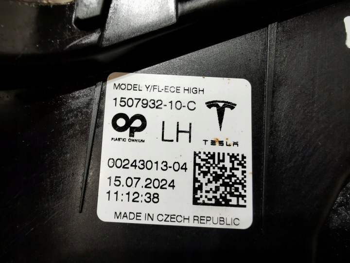 фото №9, Tesla модель 3 рестайлінг 20- галоген ліві перед передній 1507932-10-c