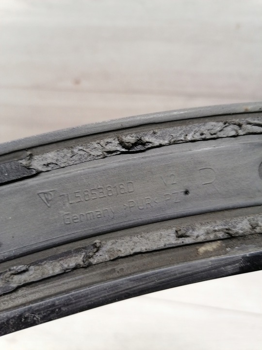 фото №7, Porsche cayenne планка крило права зад 7l5853818d