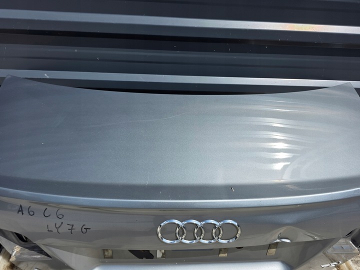 фото №5, Крышка задняя зад audi a6 c6 sedan ly7g рестайлинг s line 2008-2011 оригинал !!!