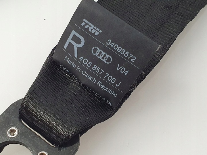 фото №3, Audi a6 c7 pas безпеки правий перед доводчик 4g8857706j супер стан