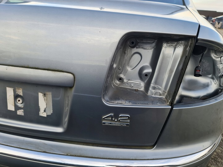 фото №5, Крышка багажника audi a8 d3 ly7g голый lubelskie