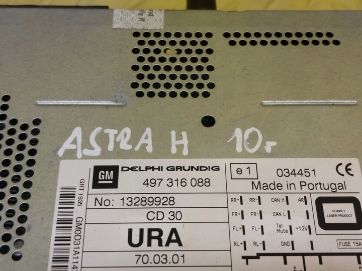 фото №6, Opel astra h радіо програвач 13289928