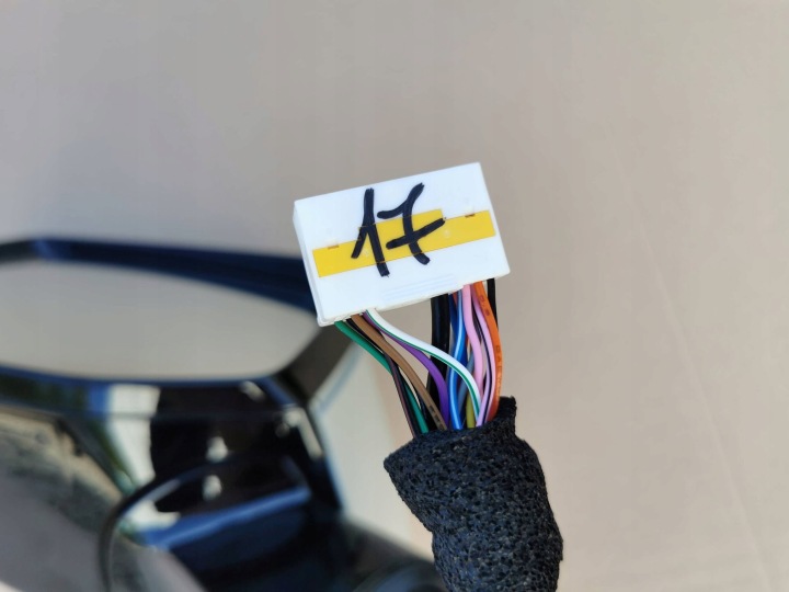 фото №12, Kia ev9 23- дзеркало ліве 17 pin асистент камера 87610-d0240-ahv c4ah