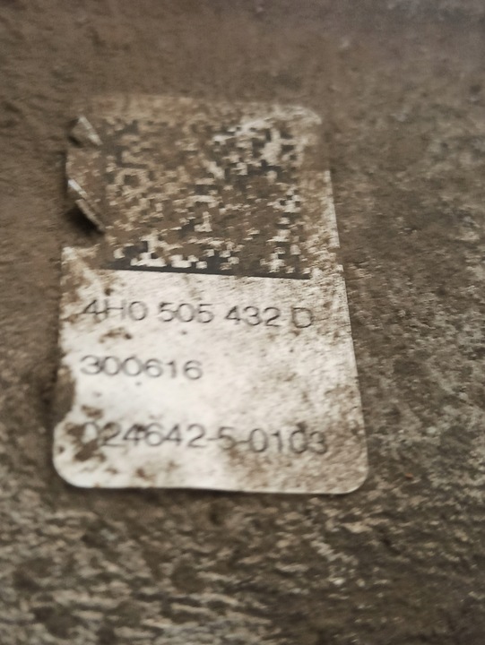 фото №5, Audi a8 d4 поворотный кулак правая 4h0505432d