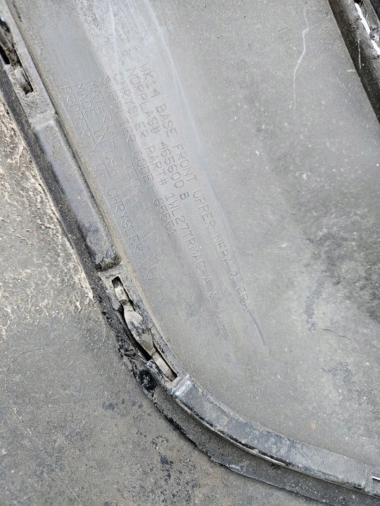 фото №8, Jeep grand cherokee wk2 рестайлінг бампер перед переднє