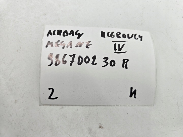 фото №13, Повітряна подушка водія renault megane iv 986700230r