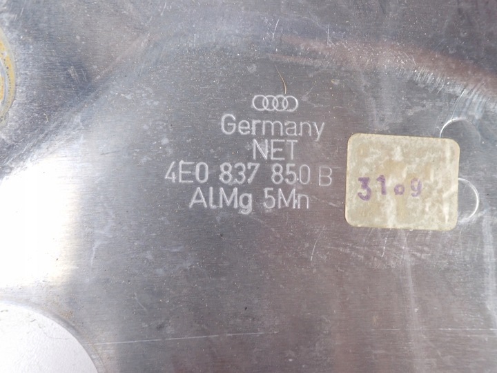 фото №8, Механизм подъёма стёкла правый перед audi s8 d3 5.2 fsi 4e0837850b