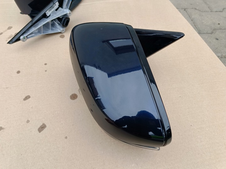 фото №10, Зеркало левое правое 5pin bmw g30 g31 416 карбон-черный теневая линия