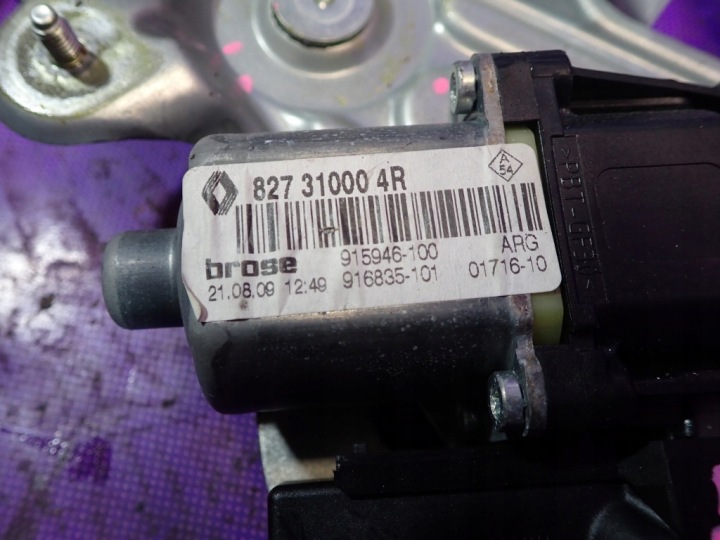 фото №5, Renault scenic iii 09-12 підйомник вікна зад ліве 6 pin 827310004r