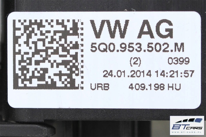 фото №7, Vw skoda підкермові важелі кермо 5q0953502m 5q0953521k 5q0 953 502 m 5q0 953 521