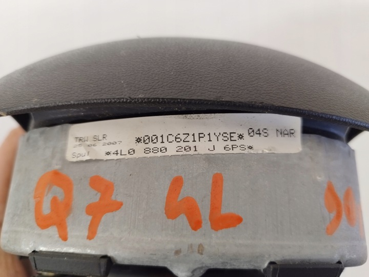 фото №16, Audi q7 4l 07r подушка безопасности подушка безопасности водителя 4l0880201j