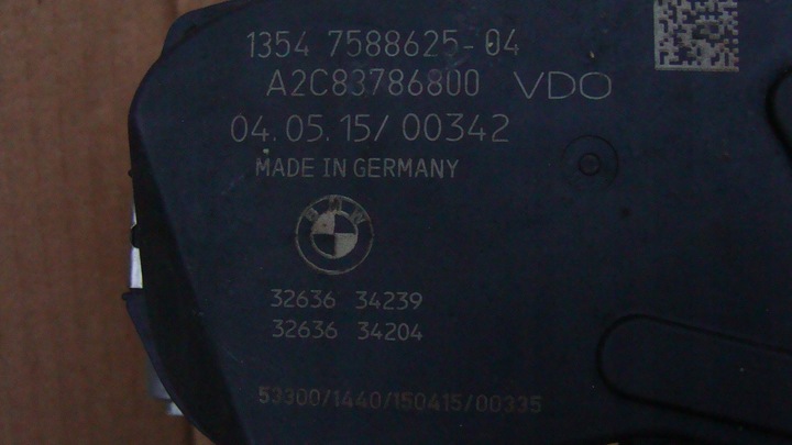 фото №5, Дроссельная заслонка bmw f21 f22 f30 f32 f10 7588625