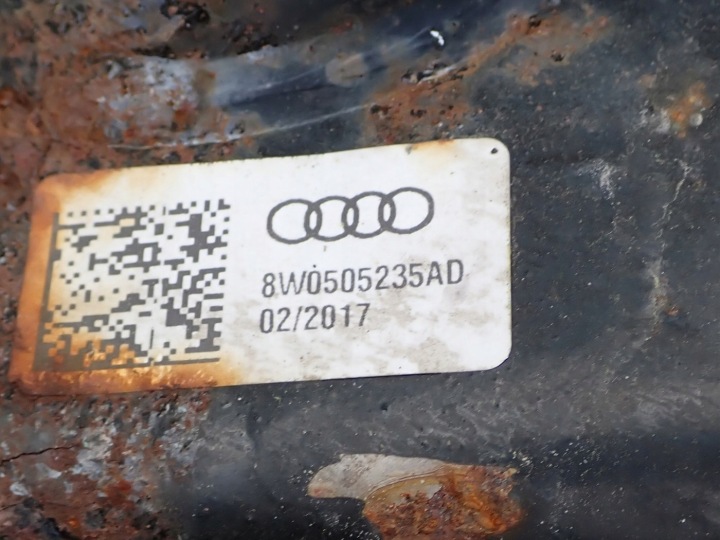 фото №8, Візок підрамник підрамник балка підвішування зад 8w0505235ad audi a4 b9 8w0 2.0d