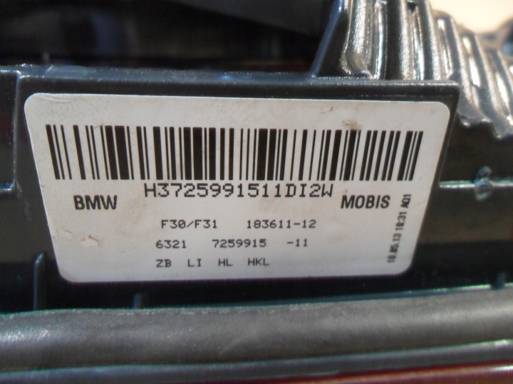фото №13, Фара зад ліва bmw 3 f30 f31 w кришка багажника led 7259915