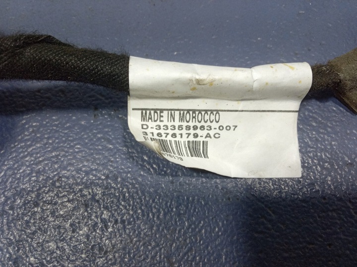 фото №6, Volvo xc60 ii 17- жгут дверь зад левая задняя 33358963