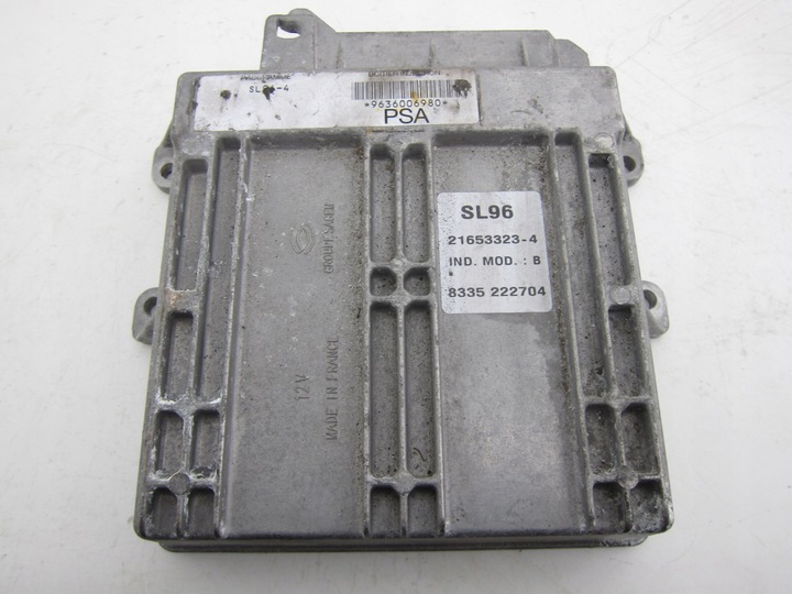 фото №1, Комп'ютер 9636006980 21653323-4 citroen peugeot