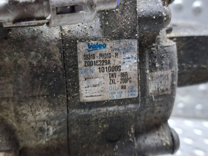 фото №6, Компрессор кондиционера toyota aygo i 107 c1 05- 1.0 1kr 88310-0h010-h