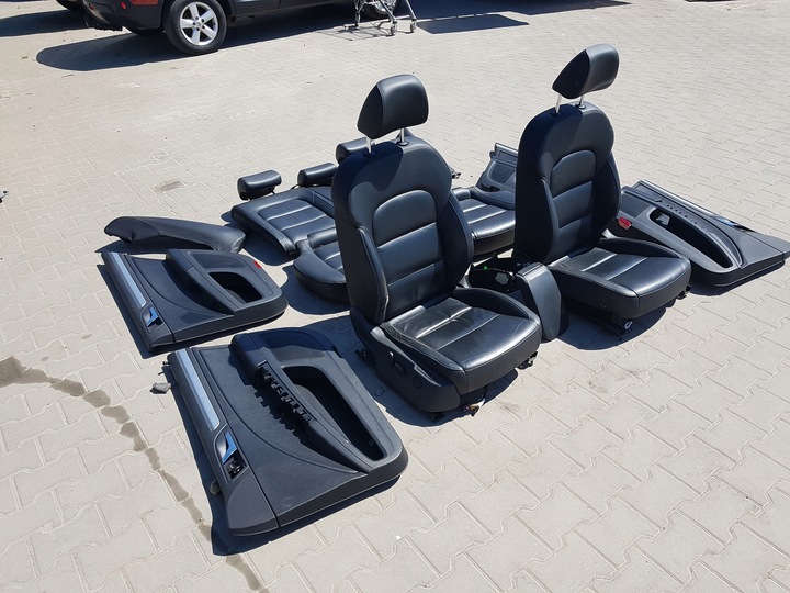 фото №4, Skoda superb ii 2 08r- sedan сиденья кожаные диван