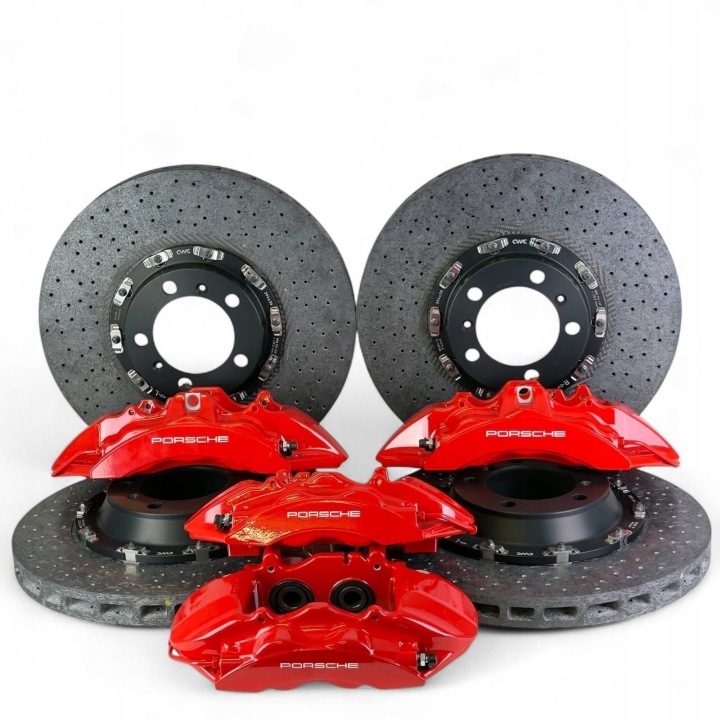 фото №6, Конверсія гальма керамічні porsche 911 992 396x36mm 380x34mm 6t+4t brembo