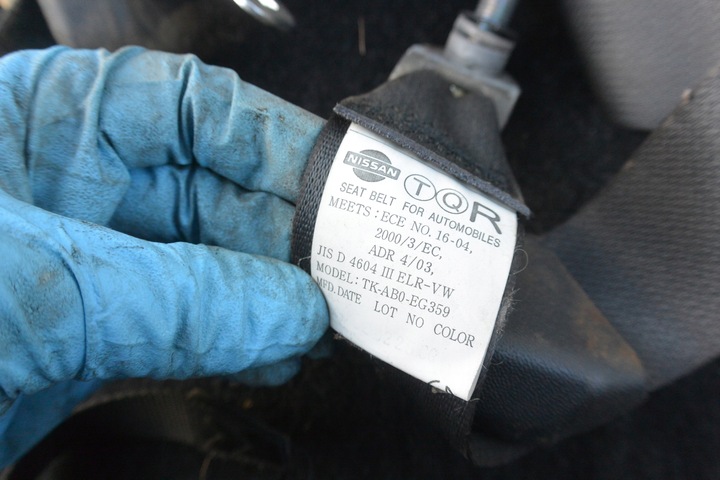 фото №6, Pas безпеки лівий праві зад iii ряд nissan patrol gu4 y61 довгий