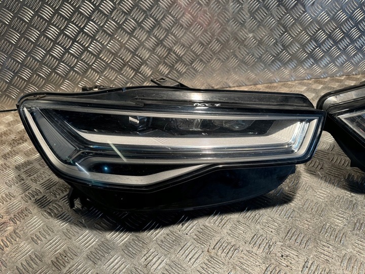 фото №6, Audi a6 c7 рестайлінг лампа передня права перед праві matrix повний led 4g0941036