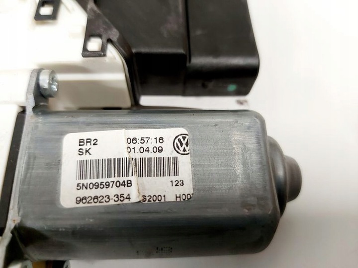 фото №6, Volkswagen tiguan 1 i 5n двигунчик скла лівий зад задній 5n0959703b