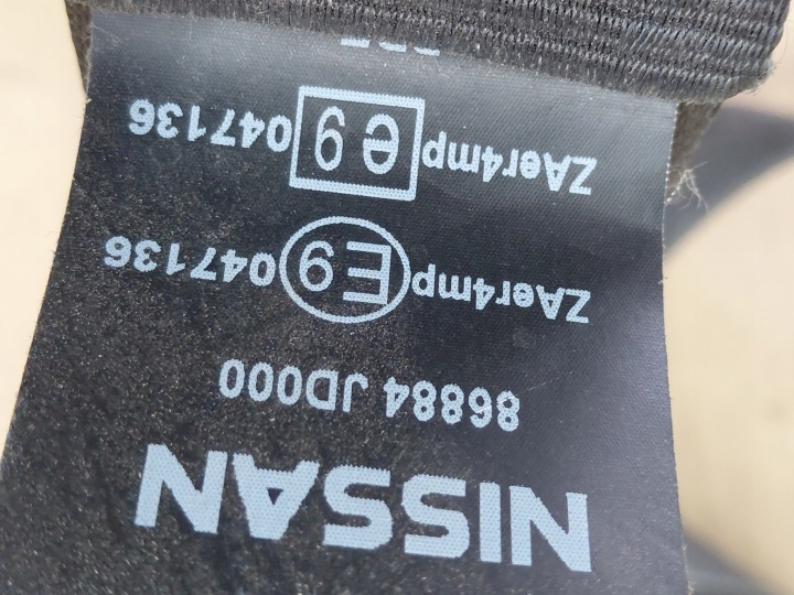 фото №6, Nissan qashqai j10 pas безопасности правое перед 86884jd000 англичанин