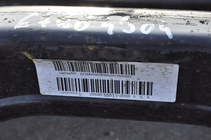 фото №8, Mercedes eqb 300 x243 балка підрамник підвішування зад 2433505501 7tys k