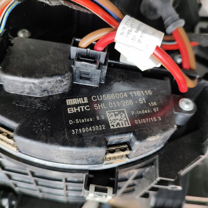 фото №13, Mercedes-benz vito viano w447 2016 отопитель / комплект