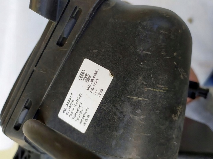 фото №6, Корпус фільтра повітря audi a4 b8 8k0133835ad