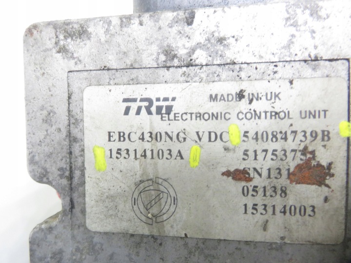 фото №5, Насос abs fiat croma ii 194 15314103a 54084739b