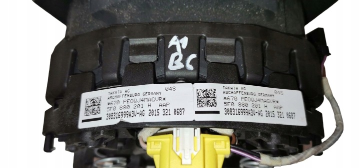 фото №10, Seat leon iii 3 подушка безопасности air bag руль 5f0880201h