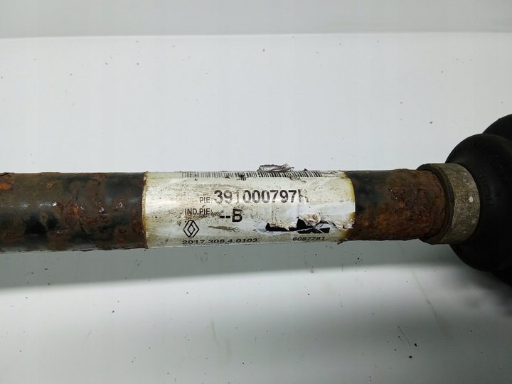 фото №5, Renault kadjar піввісь напіввісь права довга 391000797r 1.5 dci автомат