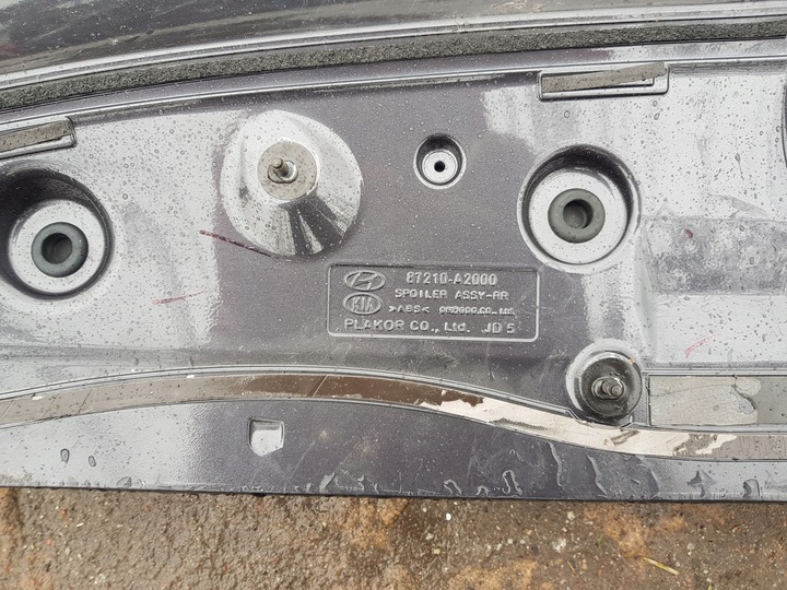 фото №3, Kia ceed ii hb спойлер кришки 87210-a2000 2012-