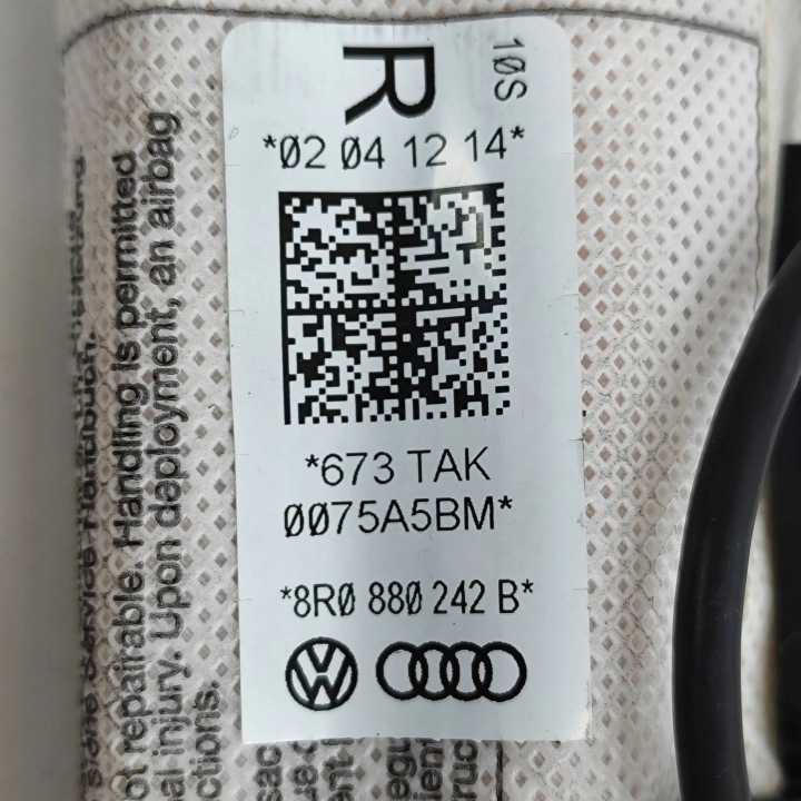 фото №8, Audi q5 sq5 2012 перед сторона права повітряна подушка подушка  сидіння