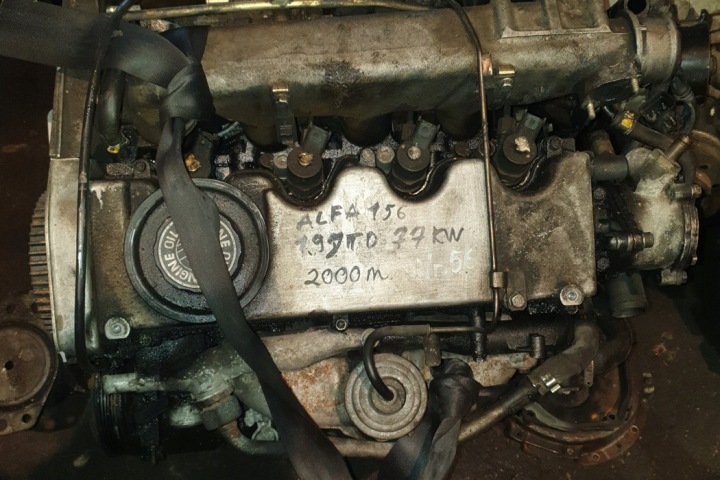 фото №8, Двигун alfa romeo 156 932_ ar32302 1.9l дизель 77kw 2000