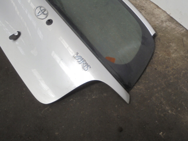 фото №9, Toyota yaris i p1 03-05 крышка крышка багажника стекло 5d hb рестайлинг fl