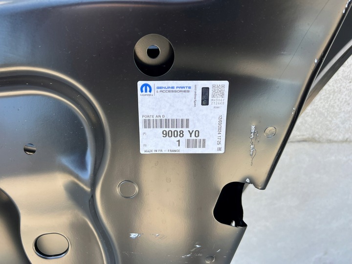 фото №14, Дверь peugeot 508 i 2010-2018 универсал новое зад правые задние правые