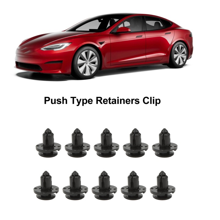 фото №9, Клипса фиксирующий типа push элементы монтажные капота do modelu tesla 3 y s x