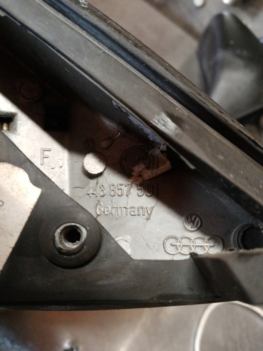 фото №9, Audi 100 c3 зеркало левая 443857501