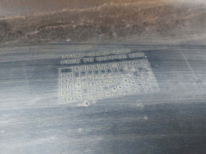 фото №12, Honda civic viii тип s бампер перед переднє чорний