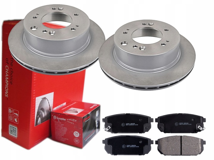 фото №1, Диски гальмівні колодки brembo зад kia sorento i jc 315