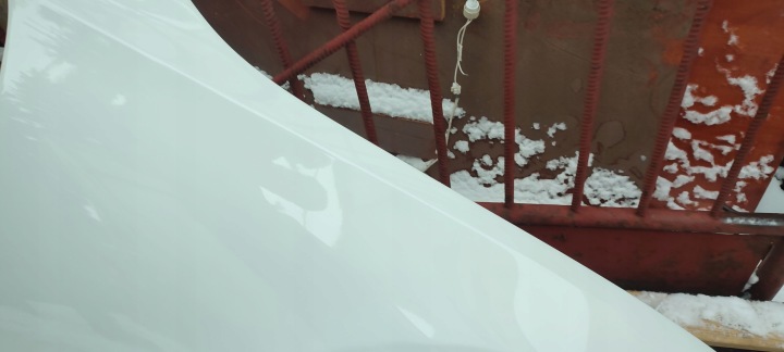 фото №6, Крило праве aluminiowy передній mercedes c-klasa w206 od 02.21 лак 144