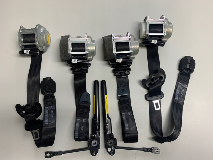 фото №1, Citroen c5 aircross ремни pas безопасности натяжители комплект