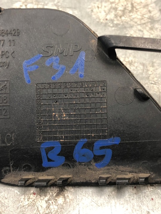 фото №6, Заглушка фаркоп бампера зад bmw f31 lci b65 7384429