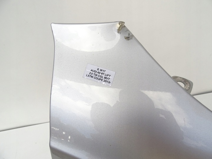 фото №15, Крило праві перед переднє lx7w audi a5 8t купе sportback 07-16r рестайлінг