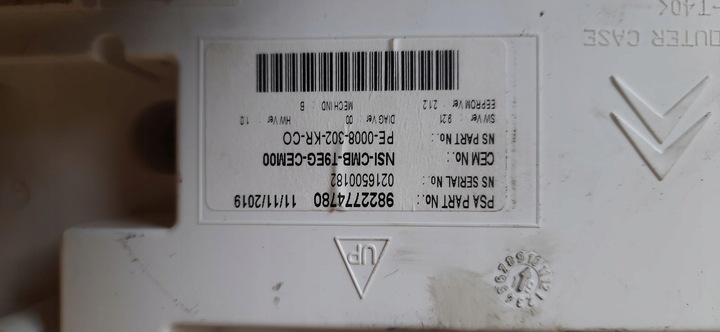 фото №15, Спидометр приборы европа peugeot 308 t9 9822774780