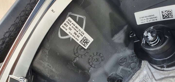 фото №9, Руль passat b8 jetta кожа новая 5c0419091ej