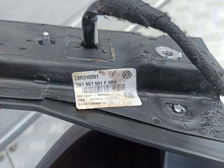 фото №8, Volkswagen sharan ii 7n зеркало левая правые перед европа lc9x 6 8 pin