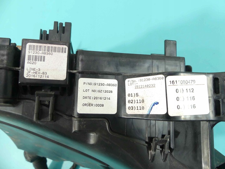 фото №6, Коробка запобіжників kia optima iv 91230-a8360, 18980-09400, 91950-d4610